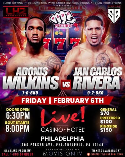Hard Hitting Promotions, LH2 Promotions, and Strict Biz Promotions Present FIGHT BOWL XXXIV